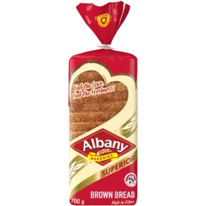 Albany Superior Brown Bread 700g
