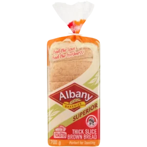 Albany Superior Thick Slice Brown Bread 700g