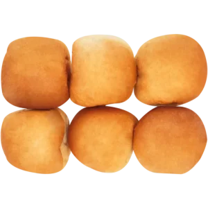 Bakery White Hamburger Rolls 6 Pack