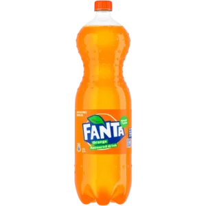 Fanta Orange Flavoured Soft Drink Bottle 2L