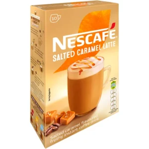 NESCAFÉ Salted Caramel Instant Latte 10 x 18g