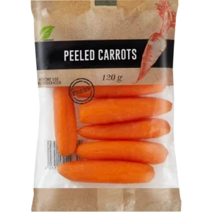 Peeled Carrots 120g