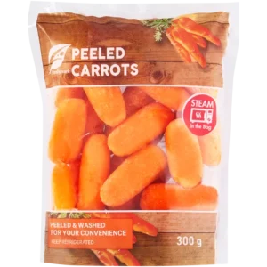 Peeled Carrots 300g