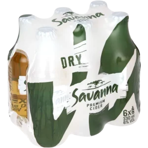 Savanna Dry Premium Cider Bottles 6 x 330ml