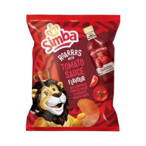 Simba Wellington's Tomato Sauce Flavoured Potato Chips 120g