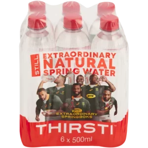 Thirsti Still Natural Spring Water 6 x 500ml