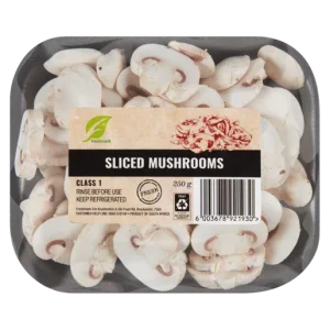 White Mushrooms Sliced 250g